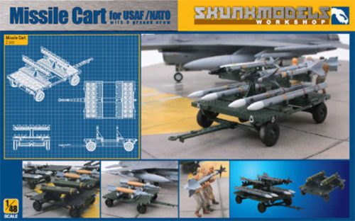 Skunkmodel MISSILE CART FOR USAF/NATO 1:48 (SW-48004)
