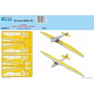   Special Hobby Grunau Baby IIB Mask Canopy, Fabric Flying / Control Surfaces 1:48 (100-M48017)