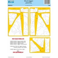   Special Hobby SK-37 Viggen (Two Seater) Splinter Camo MASK 1:48 (100-M48023)