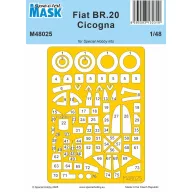 Special Hobby Fiat BR.20 Cicogna MASK 1:48 (100-M48025)