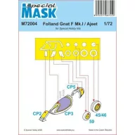 Special Hobby Folland Gnat/Ajeet Mask 1:72 (100-M72004)