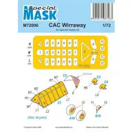 Special Hobby CAC Wirraway Mask von 1928 1:72 (100-M72006)