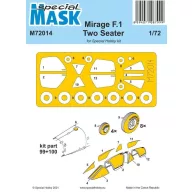 Special Hobby Mirage F.1 Two Seater Mask 1:72 (100-M72014)