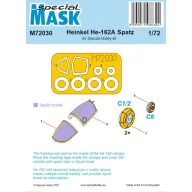 Special Hobby Heinkel He 162 MASK 1:72 (100-M72030)