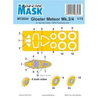 Special Hobby Gloster Meteor Mk.3/4 MASK 1:72 (100-M72034)