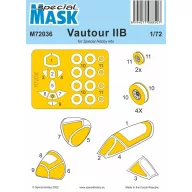 Special Hobby Vautour IIB MASK 1:72 (100-M72036)