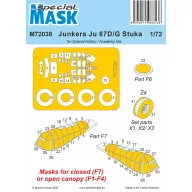   Special Hobby Junkers Ju 87D/G Stuka Mask / for Special Hobby and Academy kits 1:72 (100-M72038)