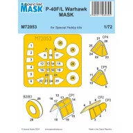 Special Hobby P-40F/L Warhawk MASK 1:72 (100-M72053)