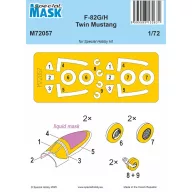 Special Hobby F-82G/H Twin Mustang Mask 1:72 (100-M72057)