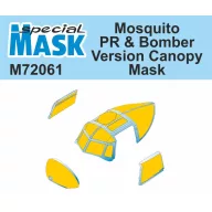   Special Hobby Mosquito PR & Bomber Version Canopy Mask 1:72 (100-M72061)