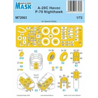   Special Hobby A-20C Havoc / P-70 Nighthawk MASK 1:72 (100-M72063)