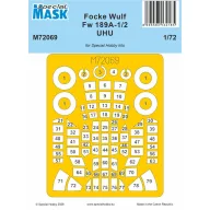   Special Hobby Focke Wulf Fw 189A-1/2 UHU MASK 1:72 (100-M72069)