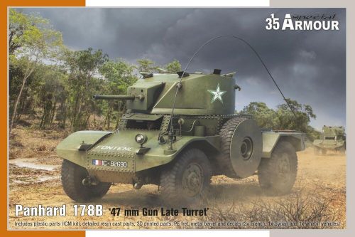 Special Hobby Panhard 178B 47 mm Gun Late Turret 1:35 (100-SA35009)
