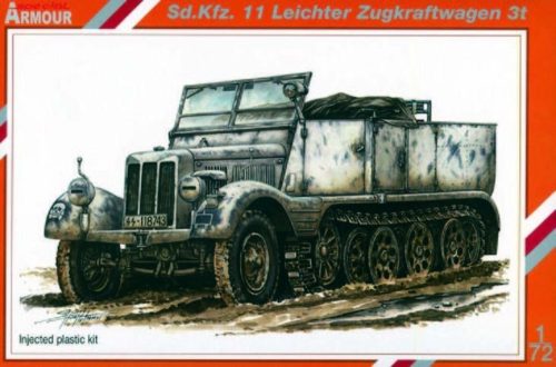 Special Hobby Sd.Kfz. 11 Leichter Zugkraftwagen 3t Special armour 1:72 (100-SA72002)