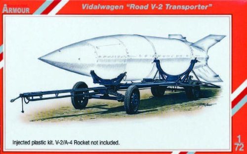 Special Hobby Vidalwagen Street V-2 Transporter Special armour 1:72 (100-SA72009)