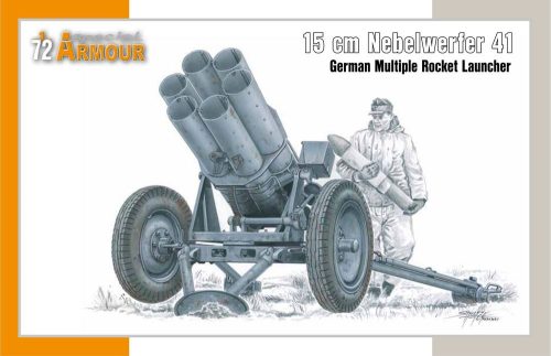 Special Hobby 15 cm Nebelwerfer 41 German Multiple Rocket Launcher 1:72 (100-SA72026)