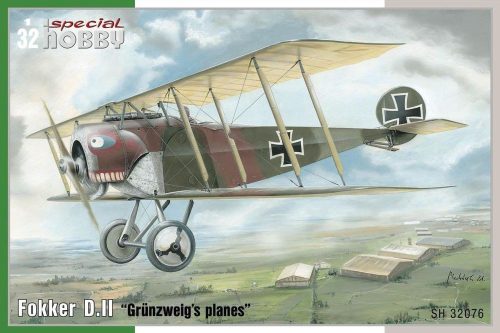 Special Hobby Fokker D.II Grünzweig's Planes 1:32 (100-SH32076)