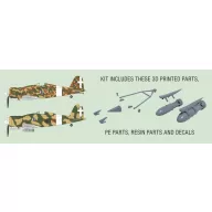   Special Hobby Fiat G.50bis/G.50bis/N ‘Fighter-Bomber & Navy Fighter’ 1:32 (100-SH32089)