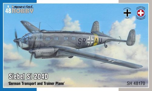 Special Hobby Siebel Si 204D German Transport and Trainer Plane 1:48 (100-SH48170)