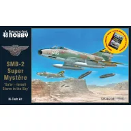   Special Hobby SMB-2 Super Mystère 'Sa’ar – Israeli Storm in the Sky' Kit+Book 1:48 (100-SH48238 B)