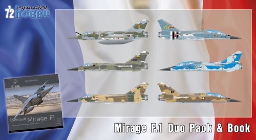 Special Hobby Mirage F.1 Duo Pack & Book 1:72 (100-SH72414)