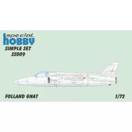 Special Hobby Folland Gnat Simple Set 1:72 (100-SS009)