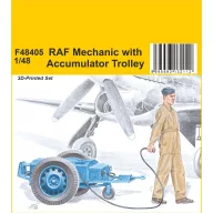   Special Hobby RAF Mechanic with Accumulator Trolley 1:48 (129-F48405)