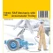 Special Hobby RAF Mechanic with Accumulator Trolley 1:48 (129-F48405)