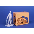 Special Hobby RAF Mechanic with Accumulator Trolley 1:48 (129-F48405)