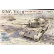 Suyata King Tiger Porsche Turret w/Full Interior 1:48 (008)