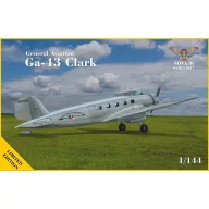   Sova-M GA-43Clark airliner (Western Air Express, Swiss Air) 1:144 (SVM-14017)