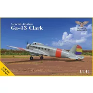   Sova-M GA-43Clark airliner(L.A.P.E., Manchurian Air Co.) 1:144 (SVM-14022)