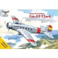   Sova-M GA-43 Clark airliner (L.A.P.E. airline) 1:72 (SVM-72035)