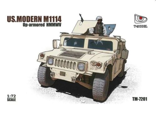 T-Model US HMMWV M1114 1:72 (TM7201)