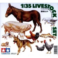 Tamiya 1:35 Livestock Set - 35128