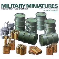 Tamiya 1:35 German Fuel Drum Set - 35186