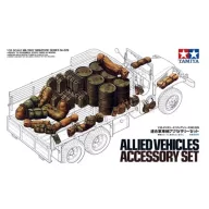Tamiya 1:35 Allied Vehicles Accessory Set - 35229