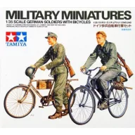 Tamiya 1:35 German Soldier with Bicycles - 35240