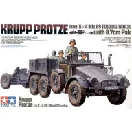   Tamiya 1:35 German Krupp Protze Kfz.69 Towing Car with 37mm Pak (35259)