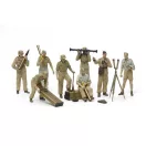 Tamiya 1:35 DAK Luftwaffe Artilery Crew Set (35343)