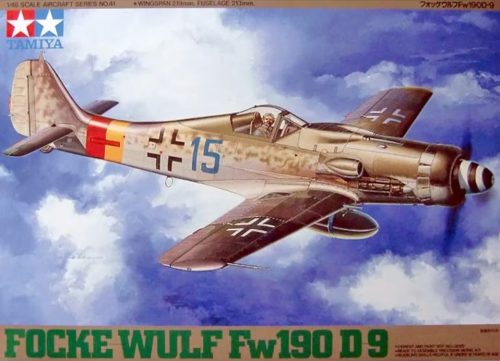Tamiya 1:48 German Focke Wulf Fw190 D-9 - 61041