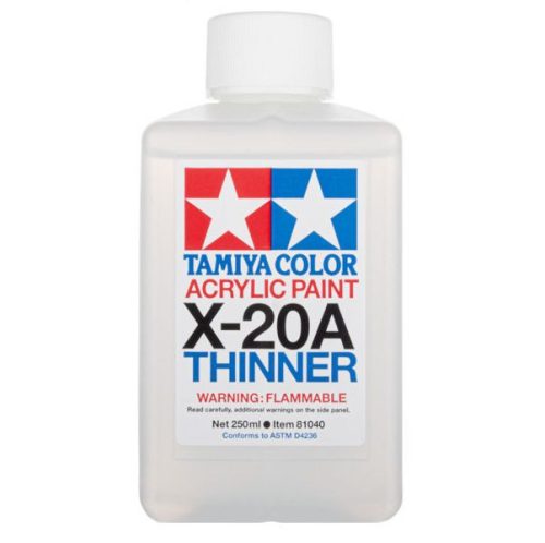 Tamiya X-20A Acrylic Thinner 250 ml (81030)
