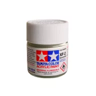 Tamiya XF-2 Acrylic Paint Flat White 23ml (81302)