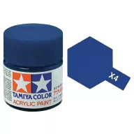 Tamiya X-4 Acrylic Paint Mini Blue Gloss 10ml (81504)