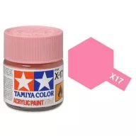 Tamiya X-17 Acrylic Paint Mini Pink Gloss 10ml (81517)