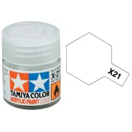 Tamiya X-21 Acrylic Paint Mini Flat Base 10ml (81521)