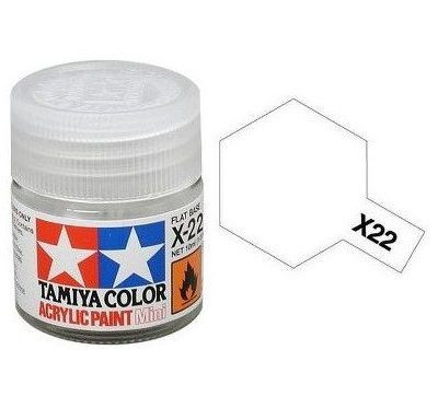Tamiya Acrylic Paint Mini X-22 Gloss Clear 10 ml (81522)