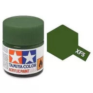 Tamiya XF-5 Acrylic Paint Mini Flat Green 10ml (81705)