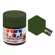   Tamiya XF-13 Acrylic Paint Mini Flat Japanese Army Green 10ml (81713)