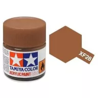   Tamiya XF-28 Acrylic Paint Mini Flat Dark Copper 10ml (81728)
